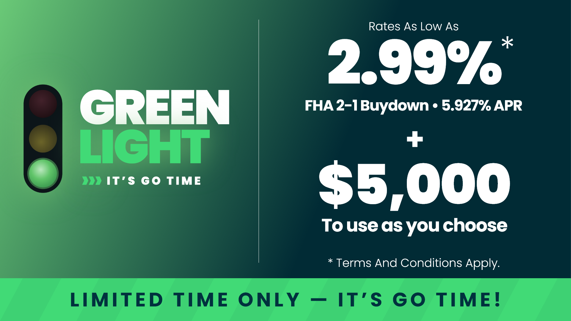 New home promotion in Dallas featuring a 2.99% interest rate buydown offer on Davidson Homes properties.