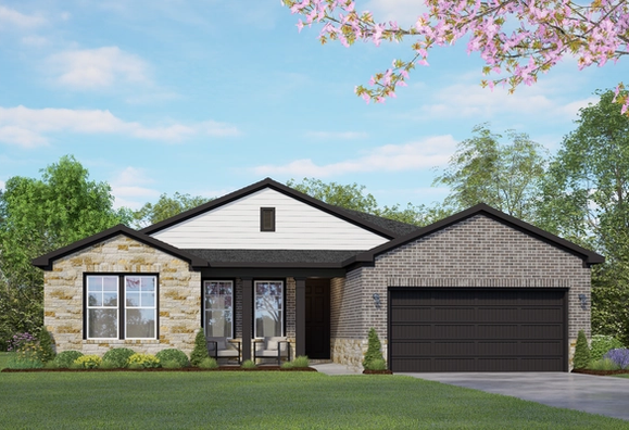 Exterior view of Davidson Homes' New Home at 236 Jereth Crossing