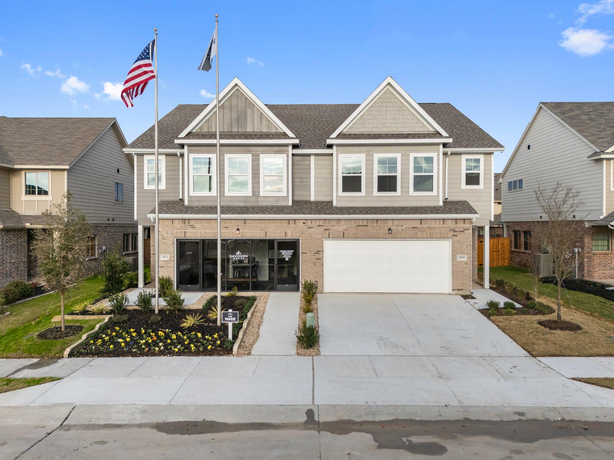 Exterior view of Davidson Homes' New Home at 3120 Patrick ST