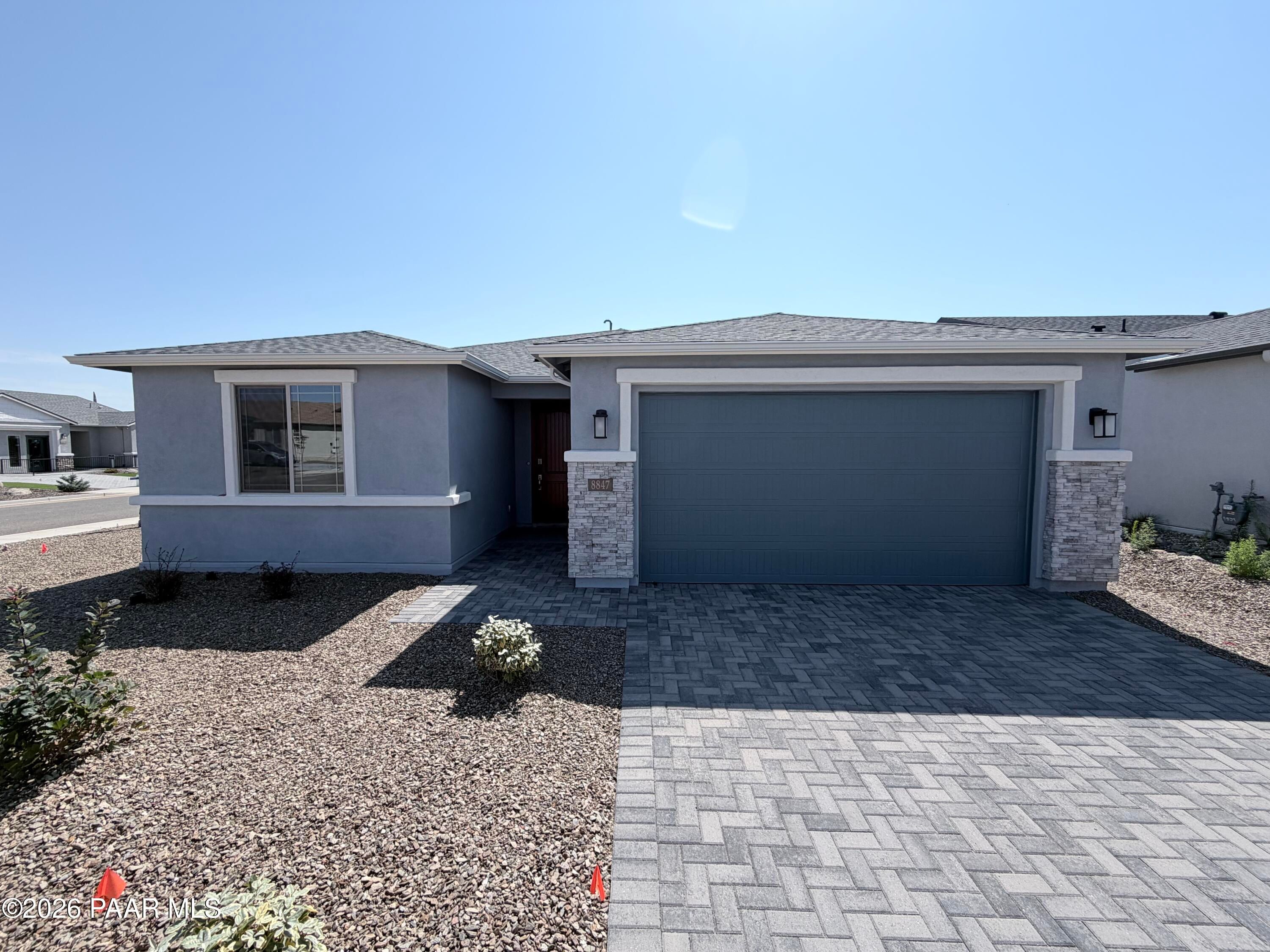 Single-story 1,910 sq ft home with 2-car garage, Inspiration C floor plan by Davidson Homes in North Ridge, Prescott Valley.
