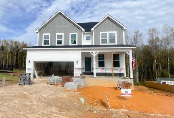 Exterior view of Davidson Homes' New Home at 239 Northview Drive