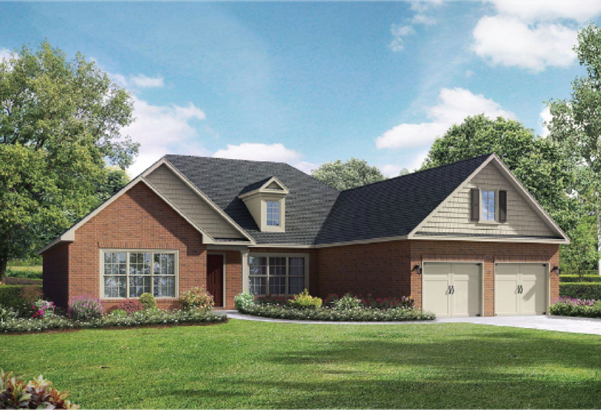 Davidson Homes The Oxford Floor Plan Rendering