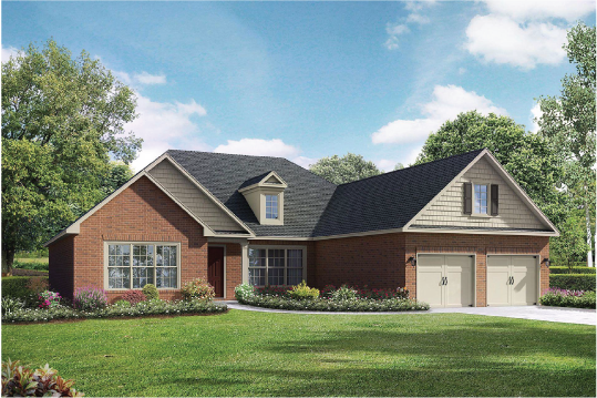 Davidson Homes The Oxford Floor Plan Rendering