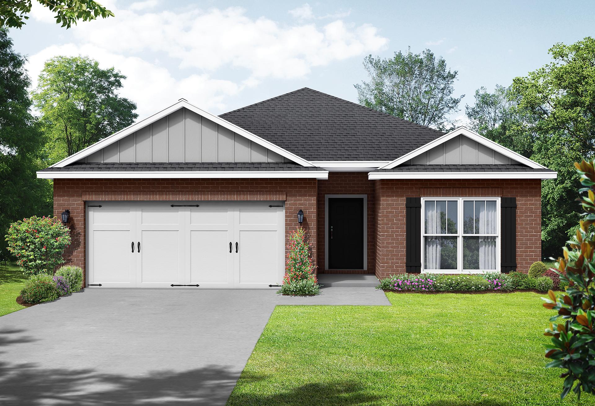 Davidson Homes' The Everett Plan Rendering