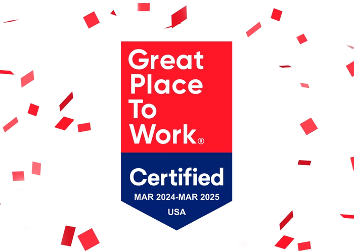 Great Place to Work - Certified. March 2024-March 2025. USA.