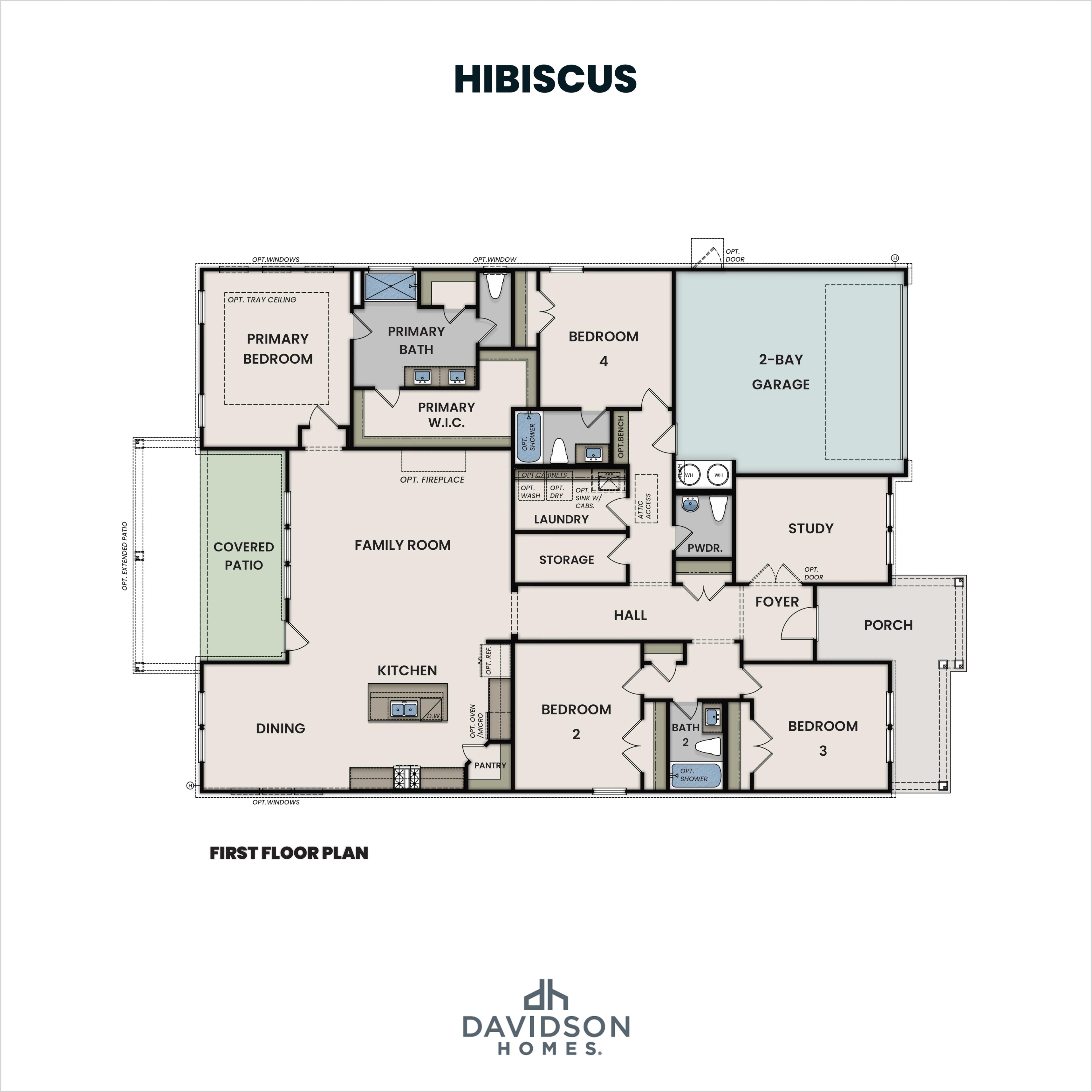 The Hibiscus F Main Floor