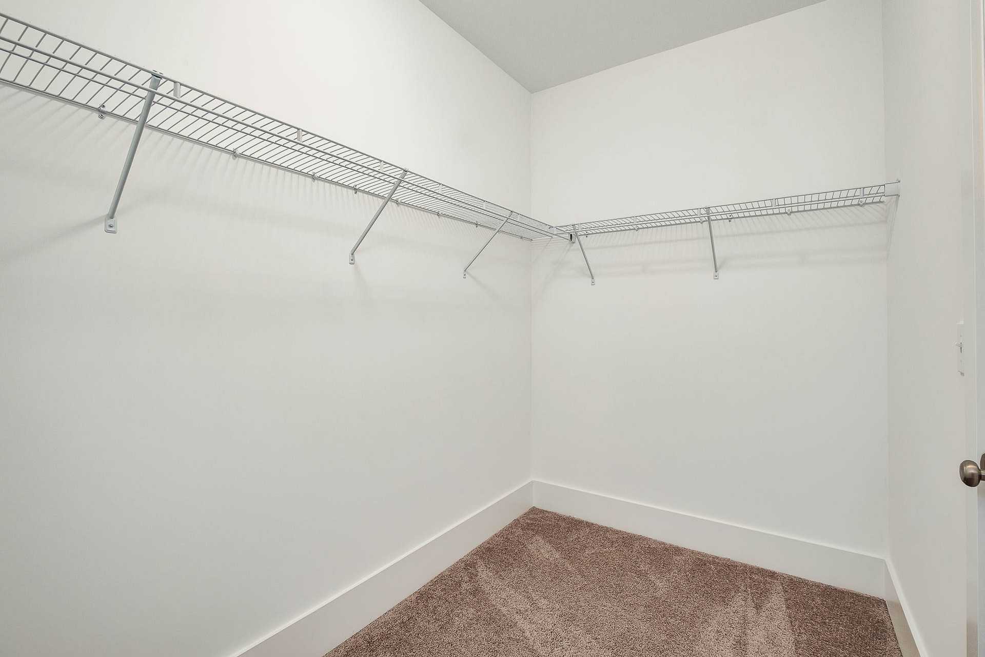 Master Bedroom Closet of Davidson Homes' The Daphne Floor Plan