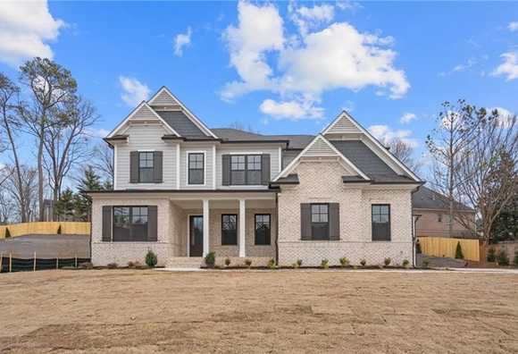 Exterior view of Davidson Homes' New Home at 2711 Twisted Oak Way