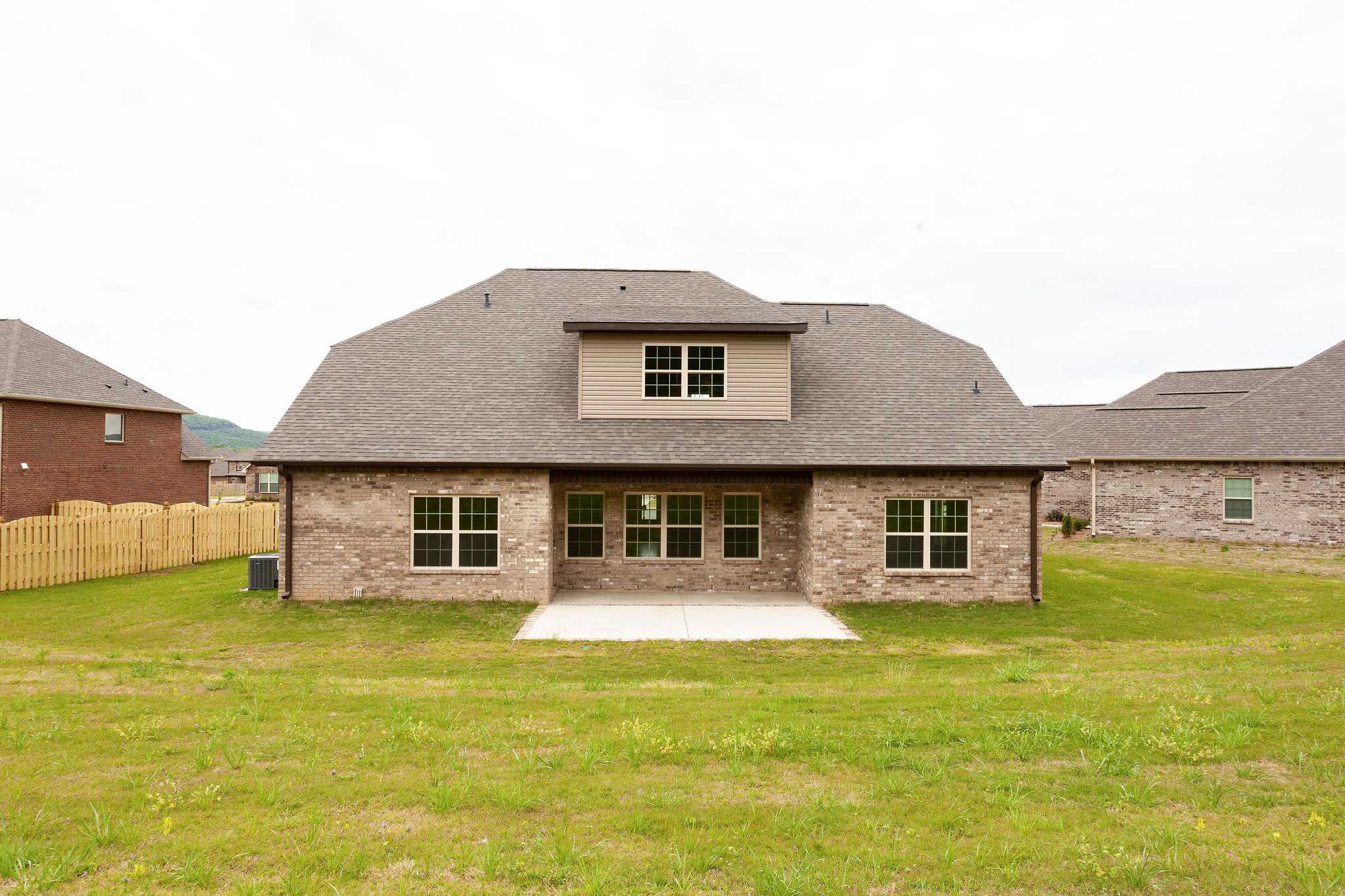 Davidson Homes The Emory Floor Plan Back Exterior Back yard