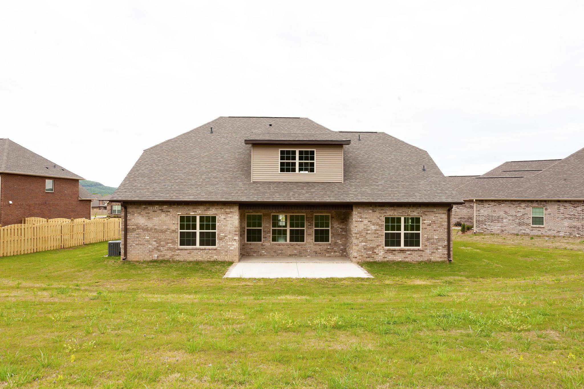 Davidson Homes The Emory Floor Plan Back Exterior Back yard