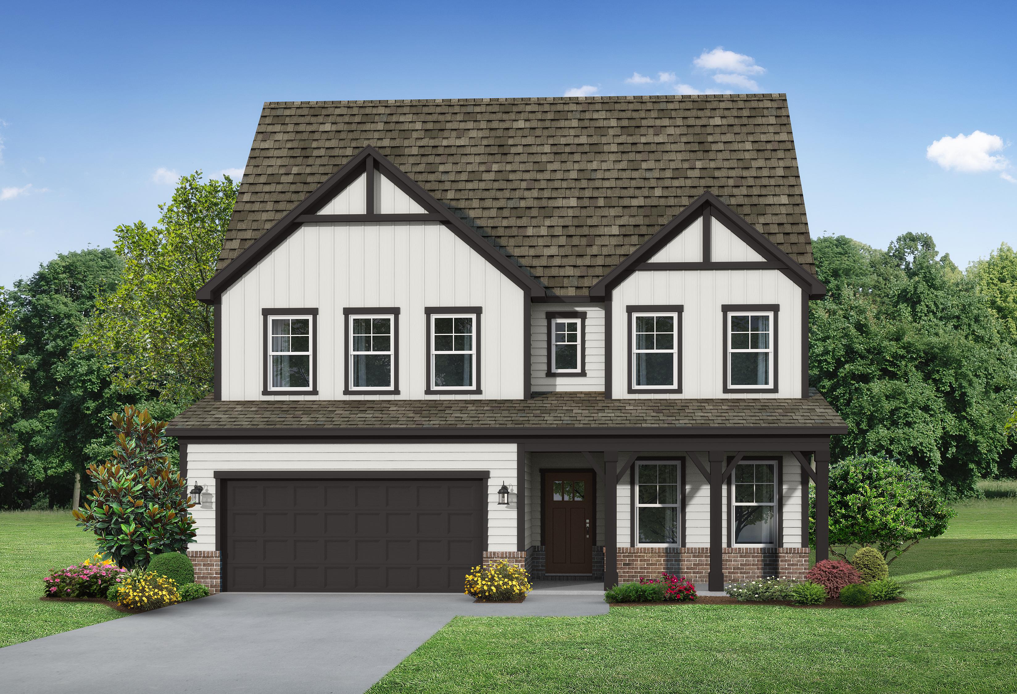 The Shelby E by Davidson Homes with Hardie Siding