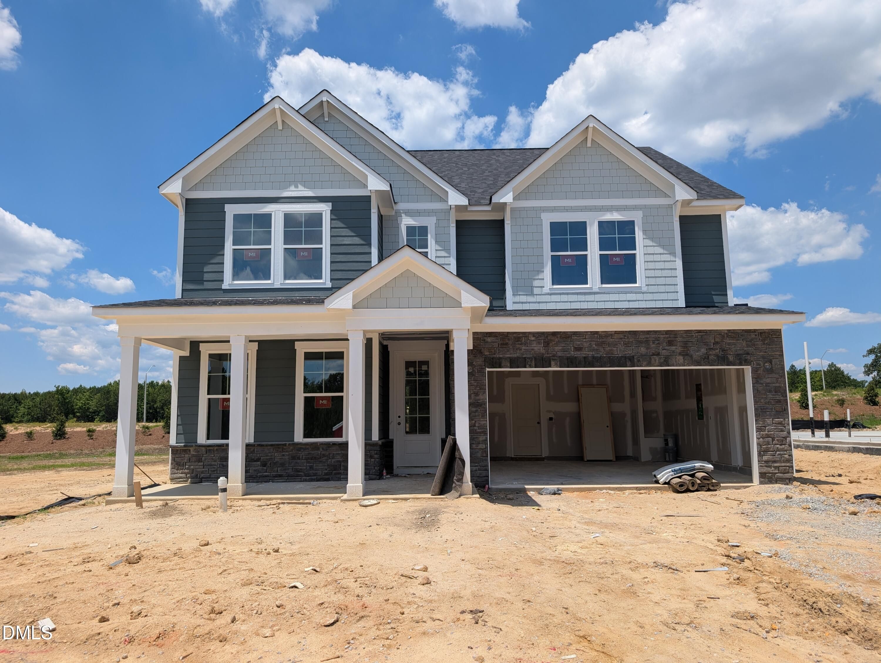 Exterior view of Davidson Homes' New Home at 1925 Eagle Manor Drive