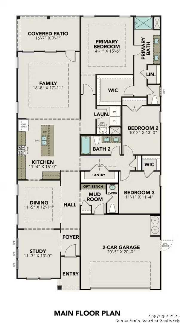 Image 2 of Davidson Homes' New Home at 16607 Rosemary Ridge