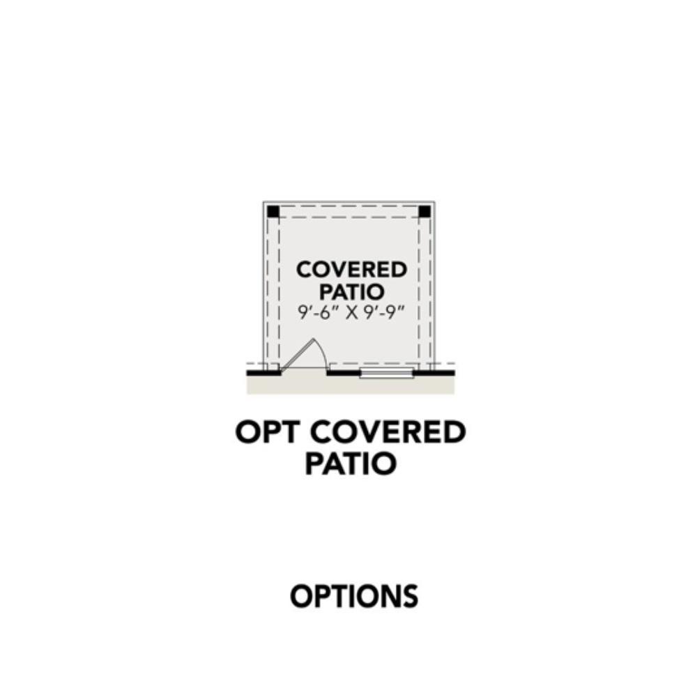 2 - The Comal C buildable floor plan layout in Davidson Homes Homes' Applewhite Meadows community.
