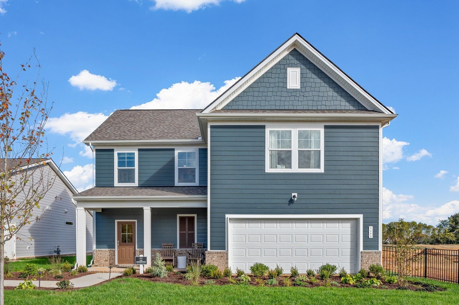 Exterior view of Davidson Homes' New Home at 5065 Cothron Dr