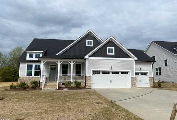 Exterior view of Davidson Homes' New Home at 83 Golden Leaf Farms Road