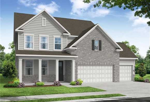 Exterior view of Davidson Homes' New Home at 40 Brookside Way