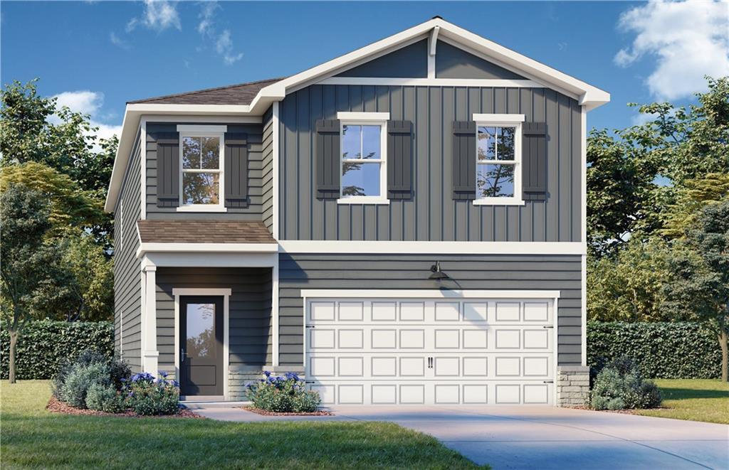 Exterior view of Davidson Homes' New Home at 61 Spruce Hollow