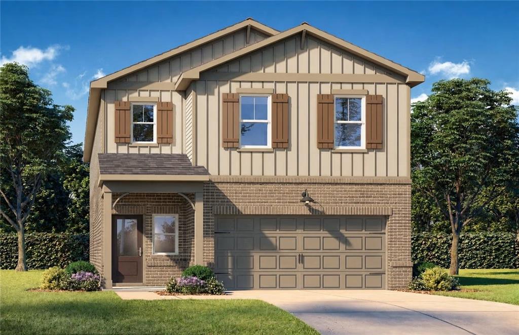 Exterior view of Davidson Homes' New Home at 125 Greene Farm Trail