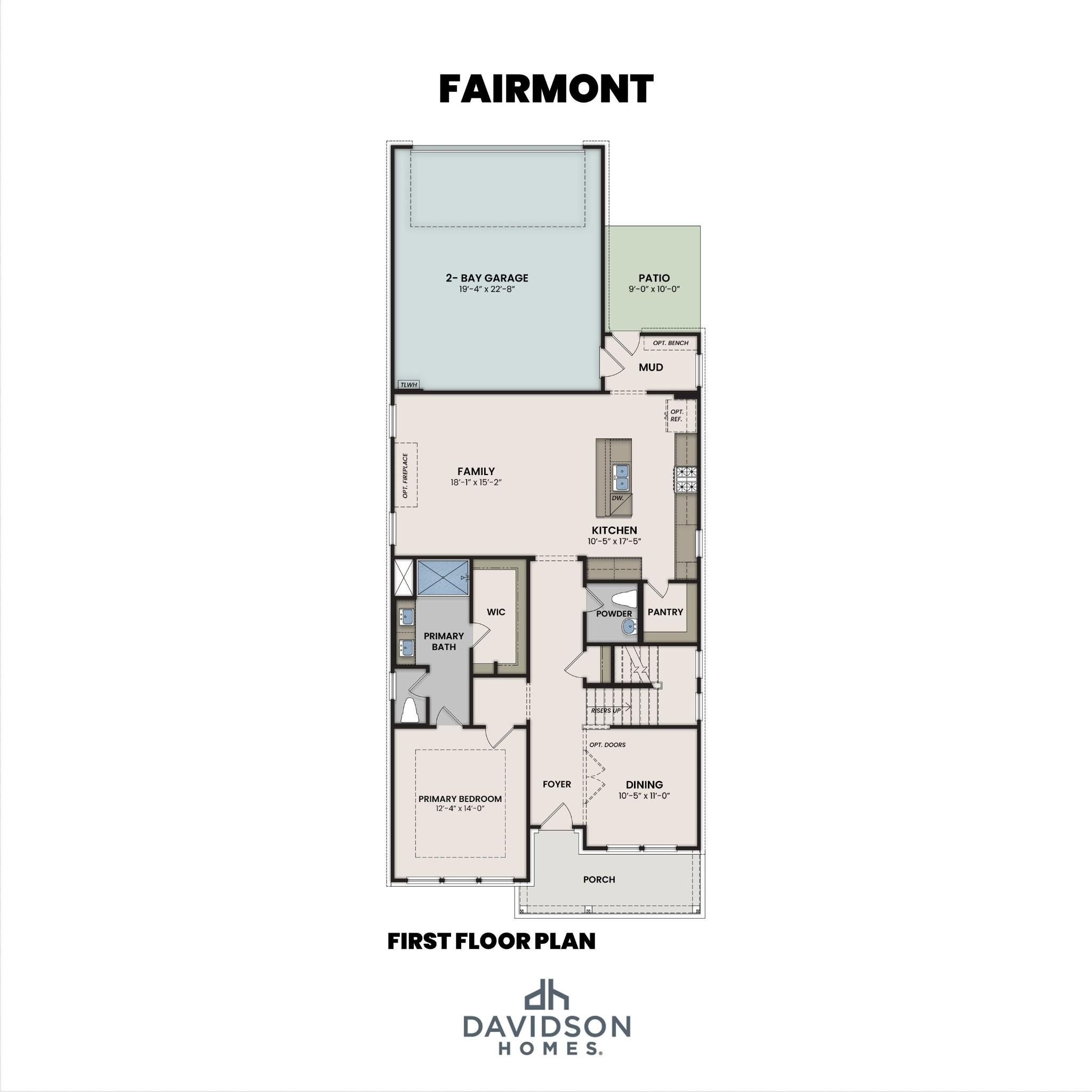 Image 2 of Davidson Homes' New Home at 2055 Holbrook Road