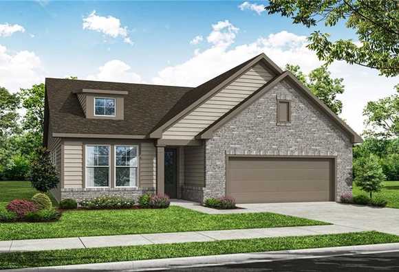 Exterior view of Davidson Homes' New Home at 1673 Juniper Berry Way