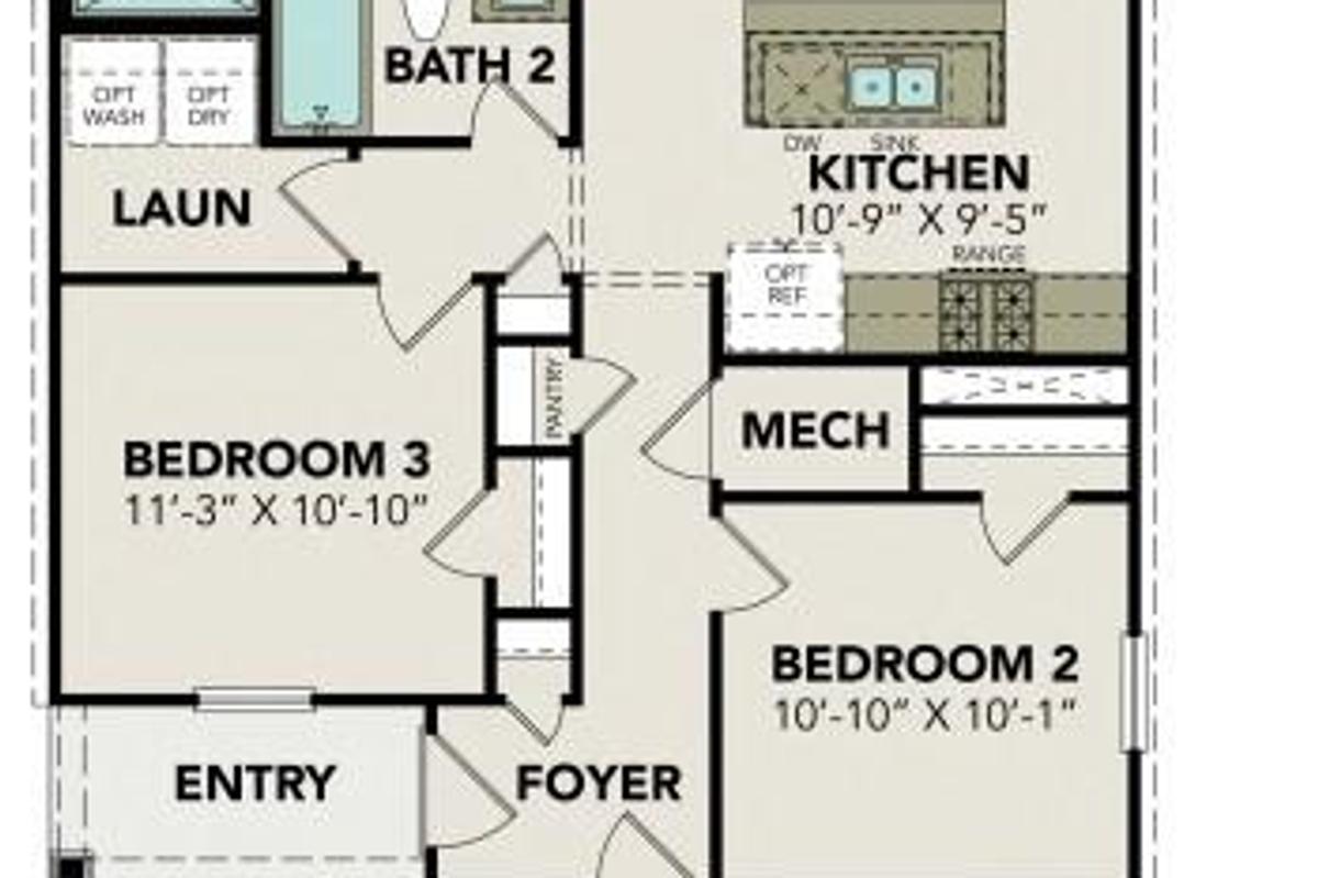 Image 2 of Davidson Homes' New Home at 8327 Bristlecone Pine Way