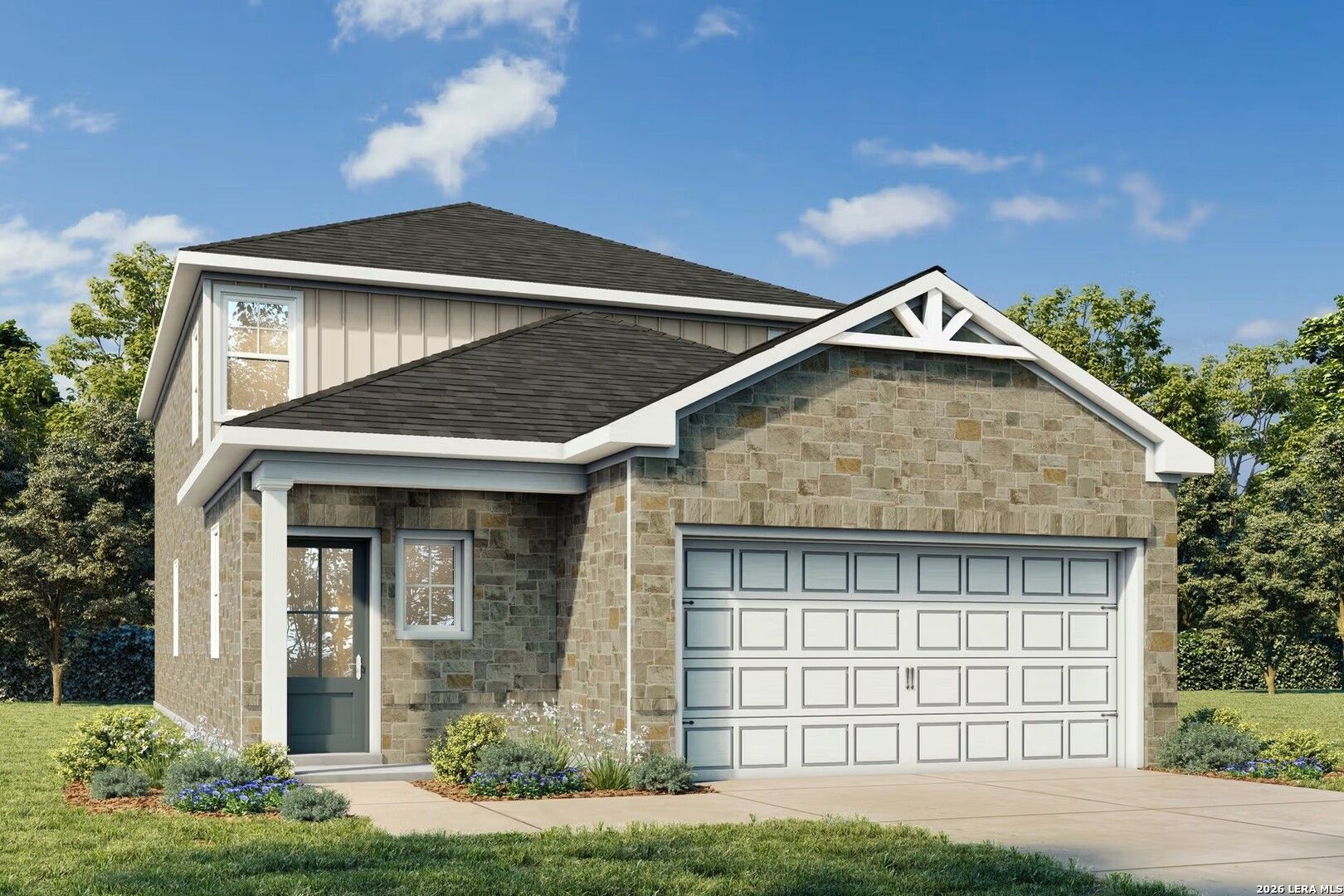 Image 1 of Davidson Homes' New Home at 6020 Lakeview Pointe