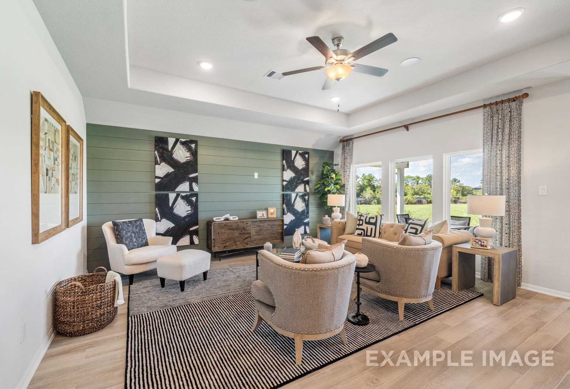 Image 4 of Davidson Homes' The Acadia with 3-Car Garage Floor Plan