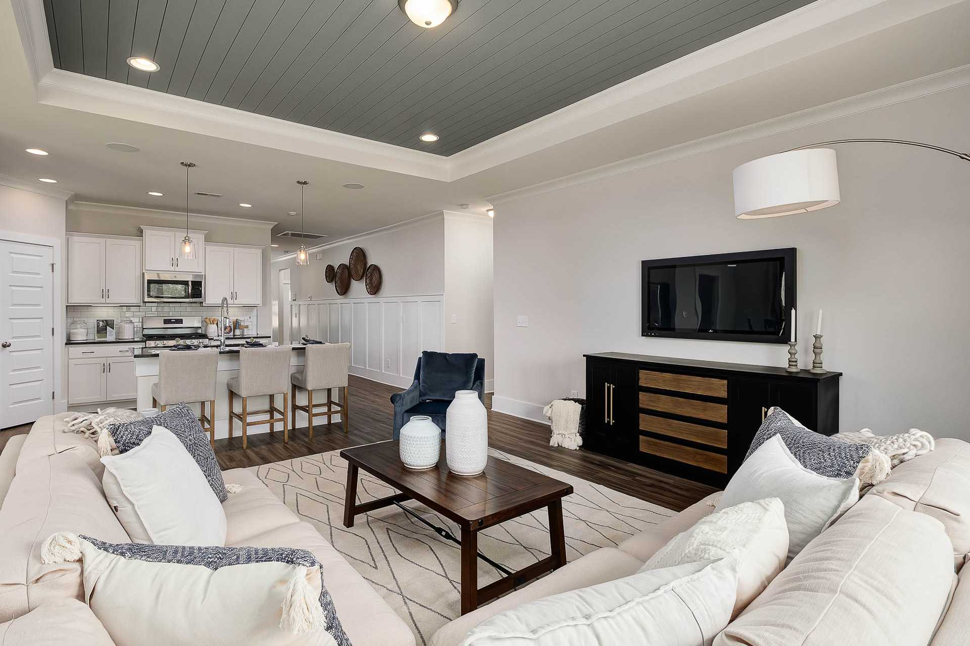 Family Room of Davidson Homes' The Daphne Floor Plan