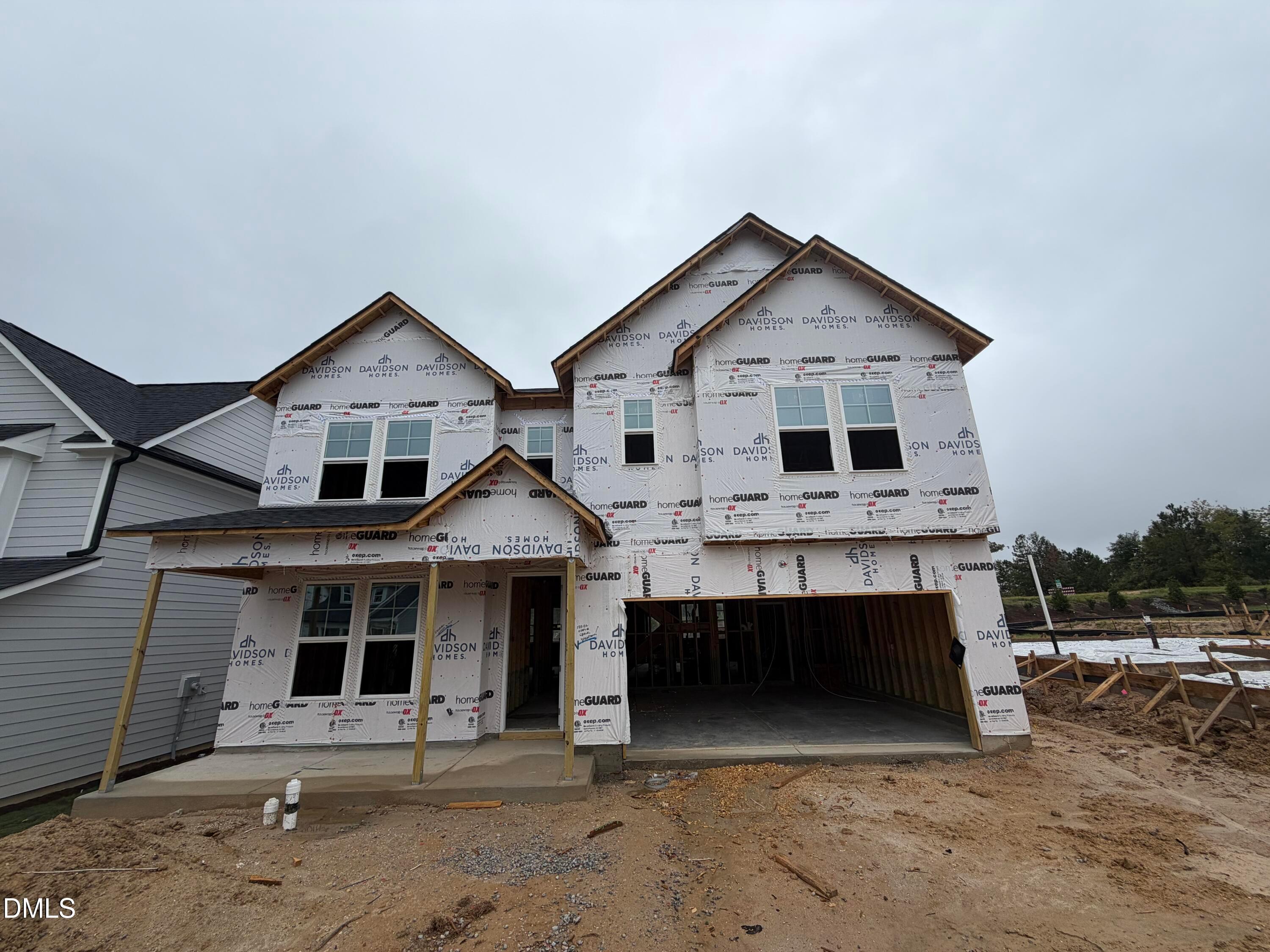 Exterior view of Davidson Homes' New Home at 1933 Eagle Manor Drive