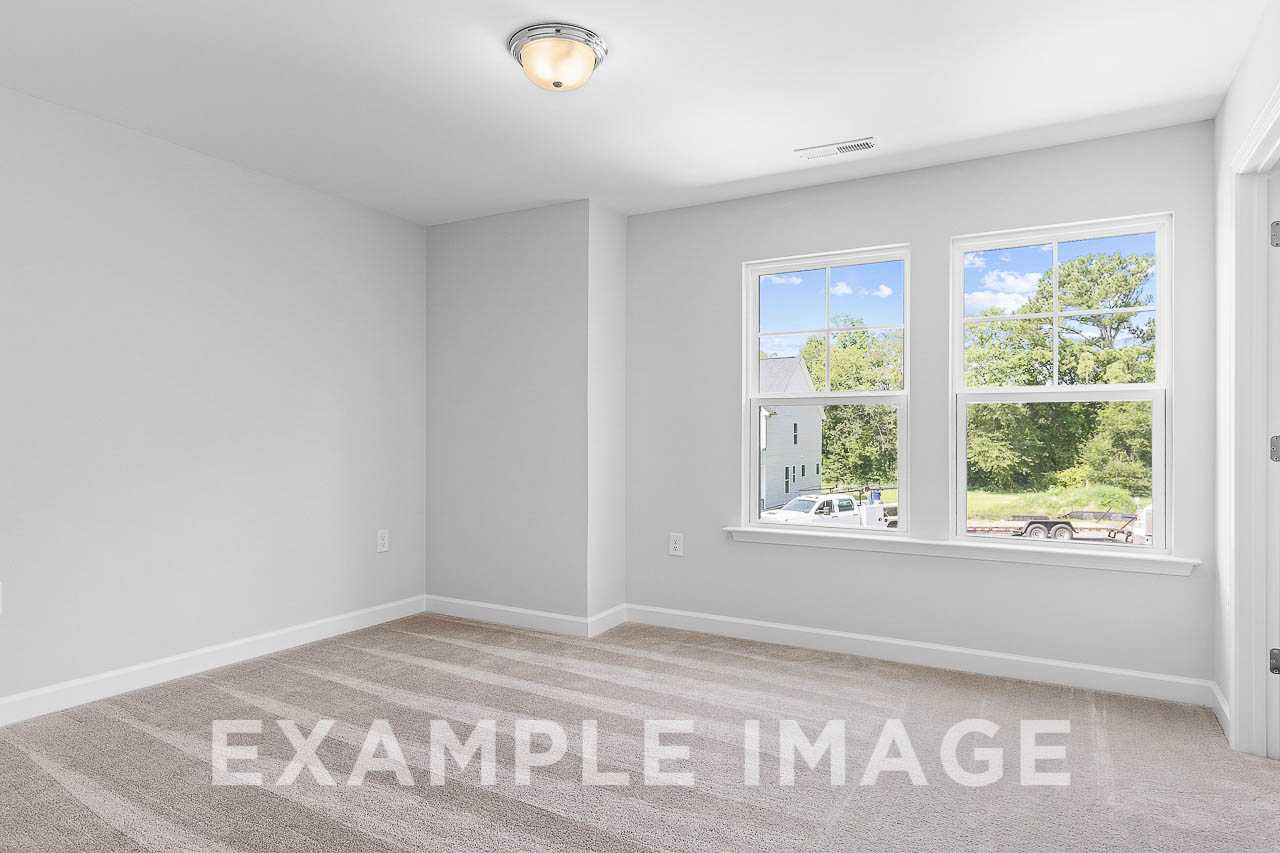 Davidson Homes The Chestnut Plan Bedroom Unfurnished with Windows