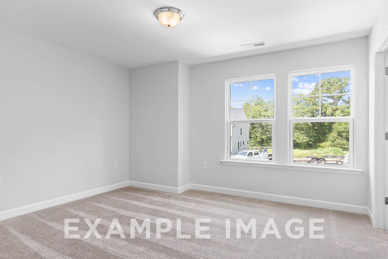 Davidson Homes The Chestnut Plan Bedroom Unfurnished with Windows