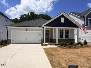 Exterior view of Davidson Homes' New Home at 601 Crescent Wood Trail