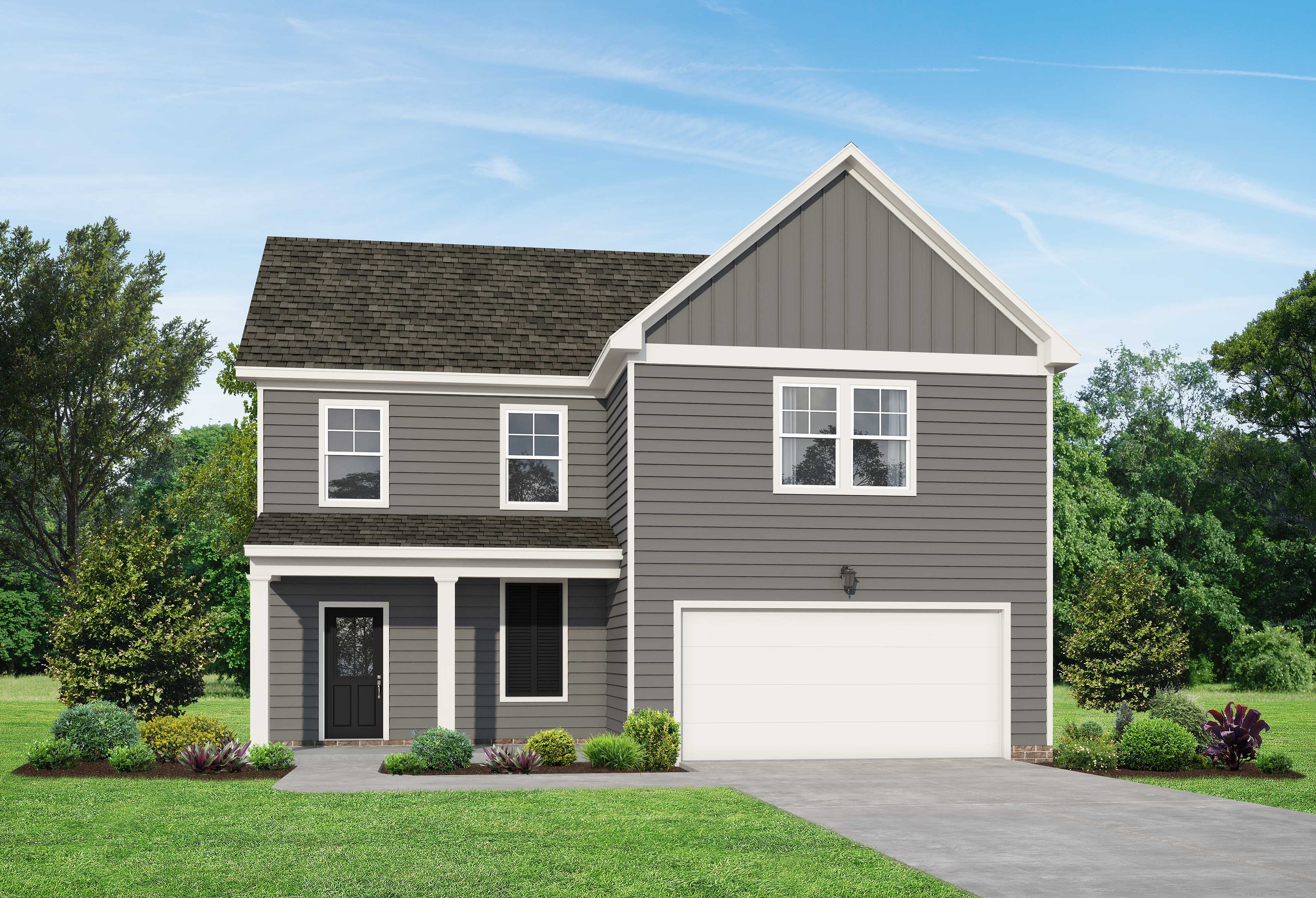 Exterior view of Davidson Homes' The Gordon A Floor Plan