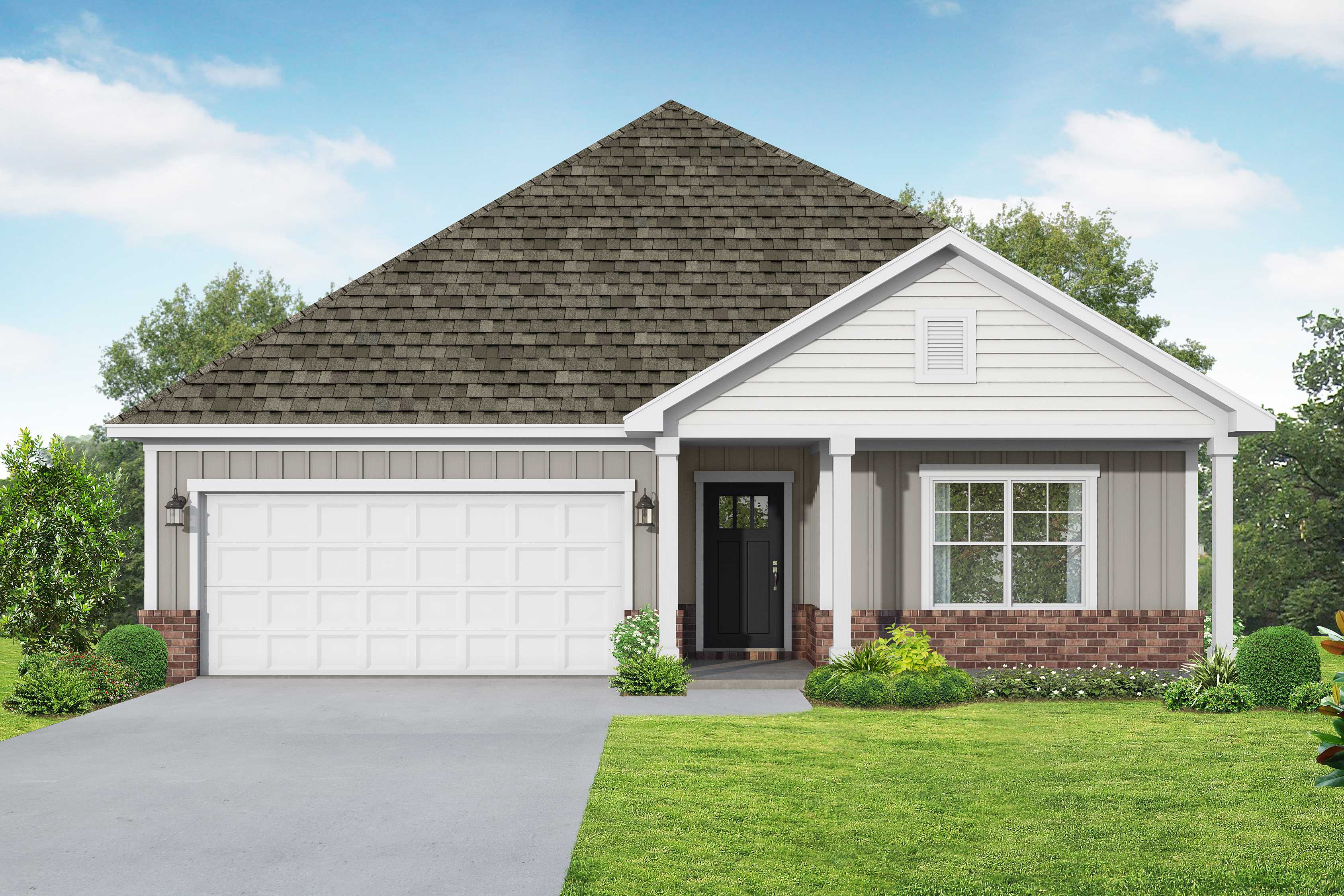 Davidson Homes' The Daphne F Floor Plan Rendering