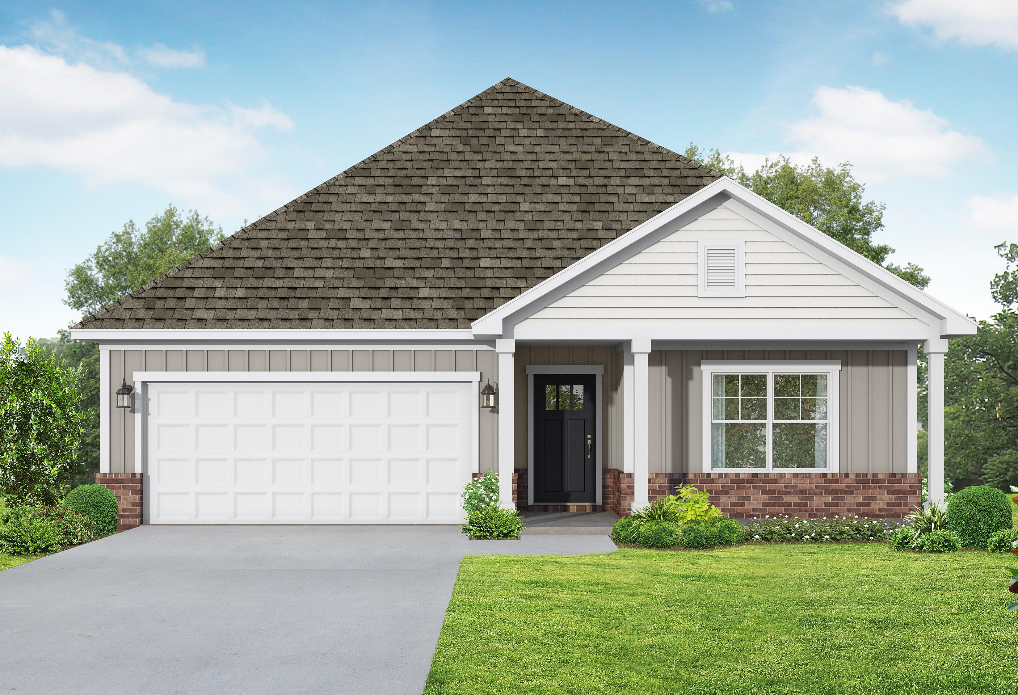 Davidson Homes' The Daphne F Floor Plan Rendering