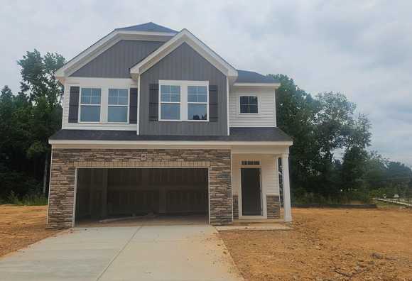 Exterior view of Davidson Homes' New Home at 142 Gregory Village Drive