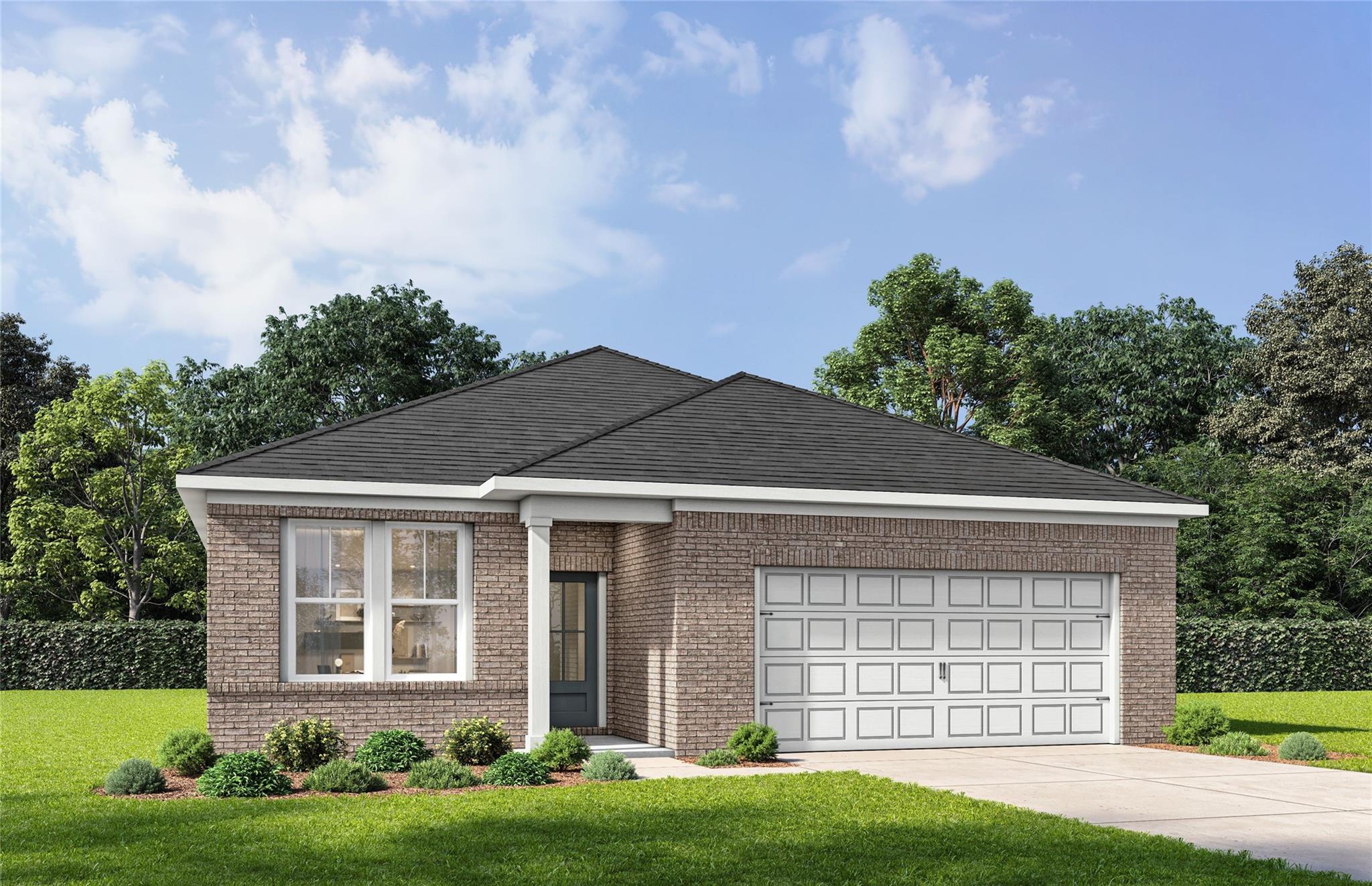 Exterior view of Davidson Homes' New Home at 18707 Durango Plains Trail