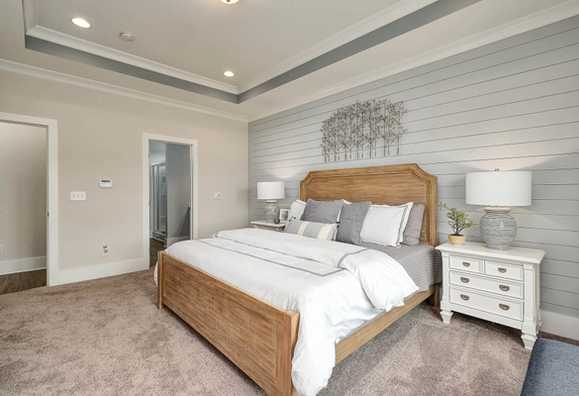 Master Bedroom of Davidson Homes' The Daphne Floor Plan
