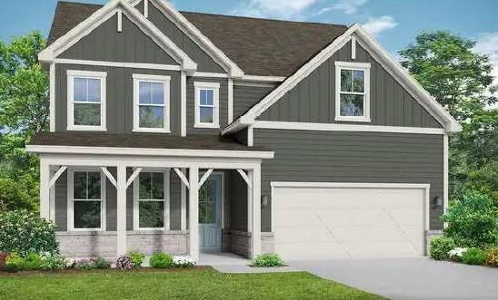 Exterior view of Davidson Homes' New Home at 75 Spruce Hollow