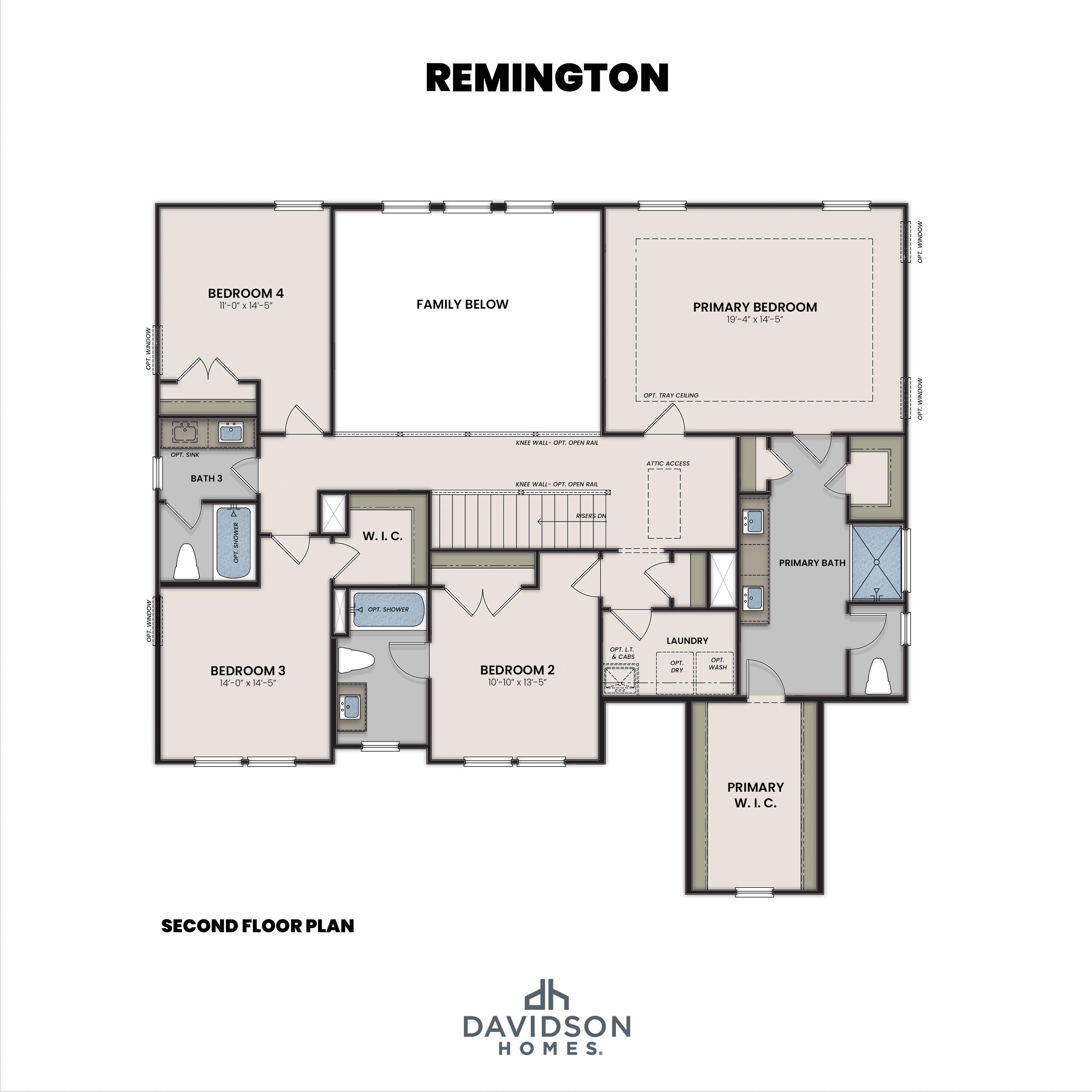 The Remington Second Floor