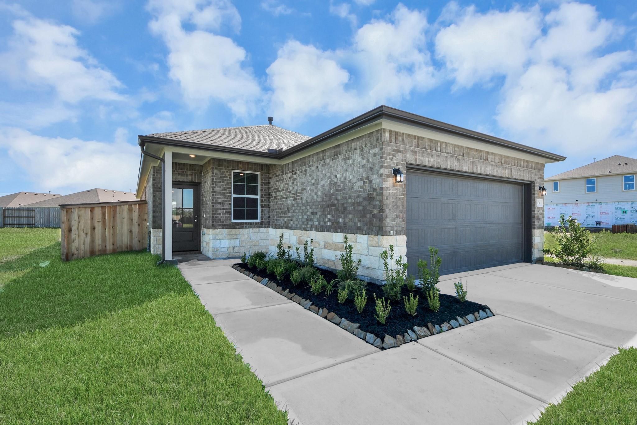 Exterior view of Davidson Homes' New Home at 1131 Wildflower Way Drive