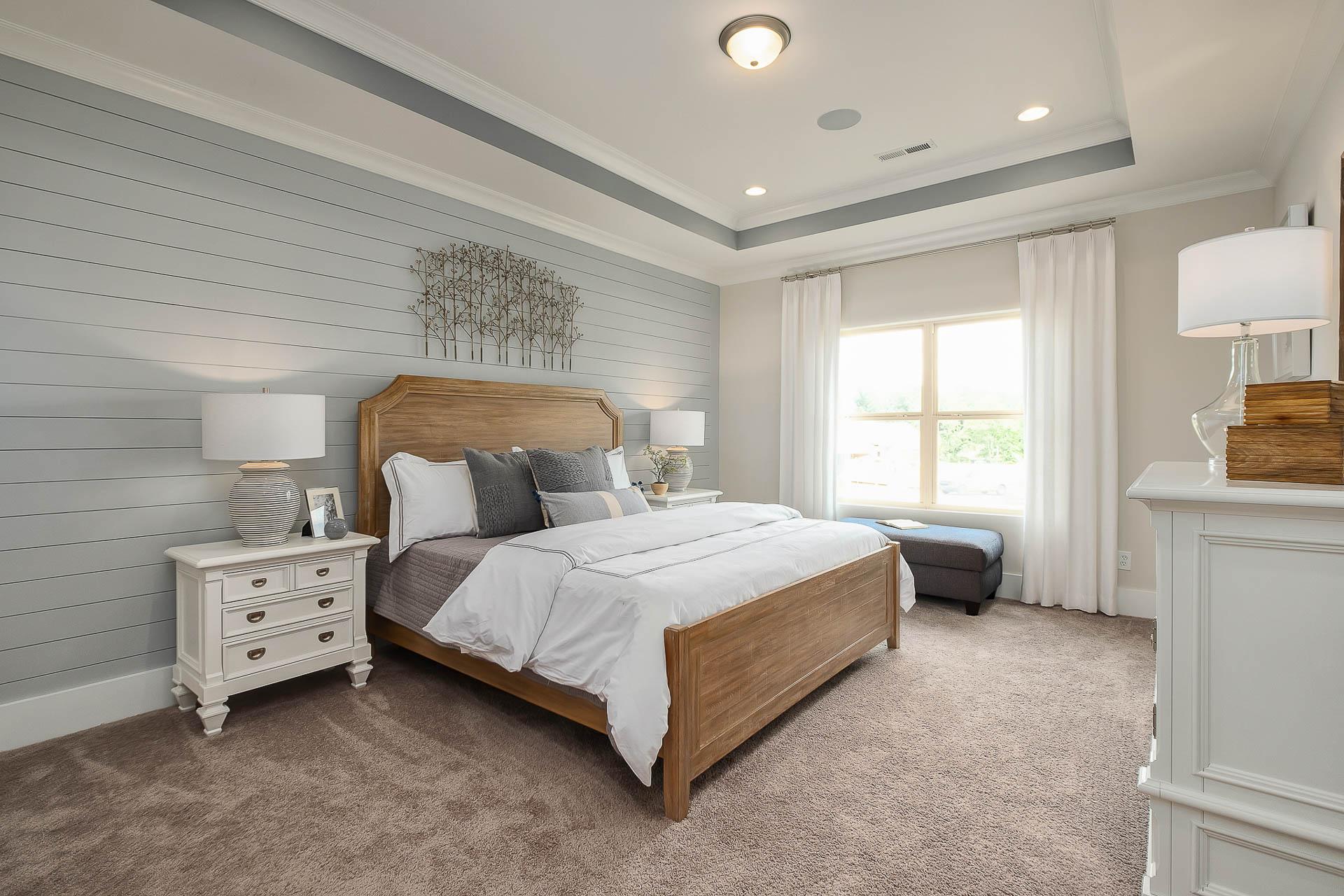 Master Bedroom of Davidson Homes' The Daphne Floor Plan
