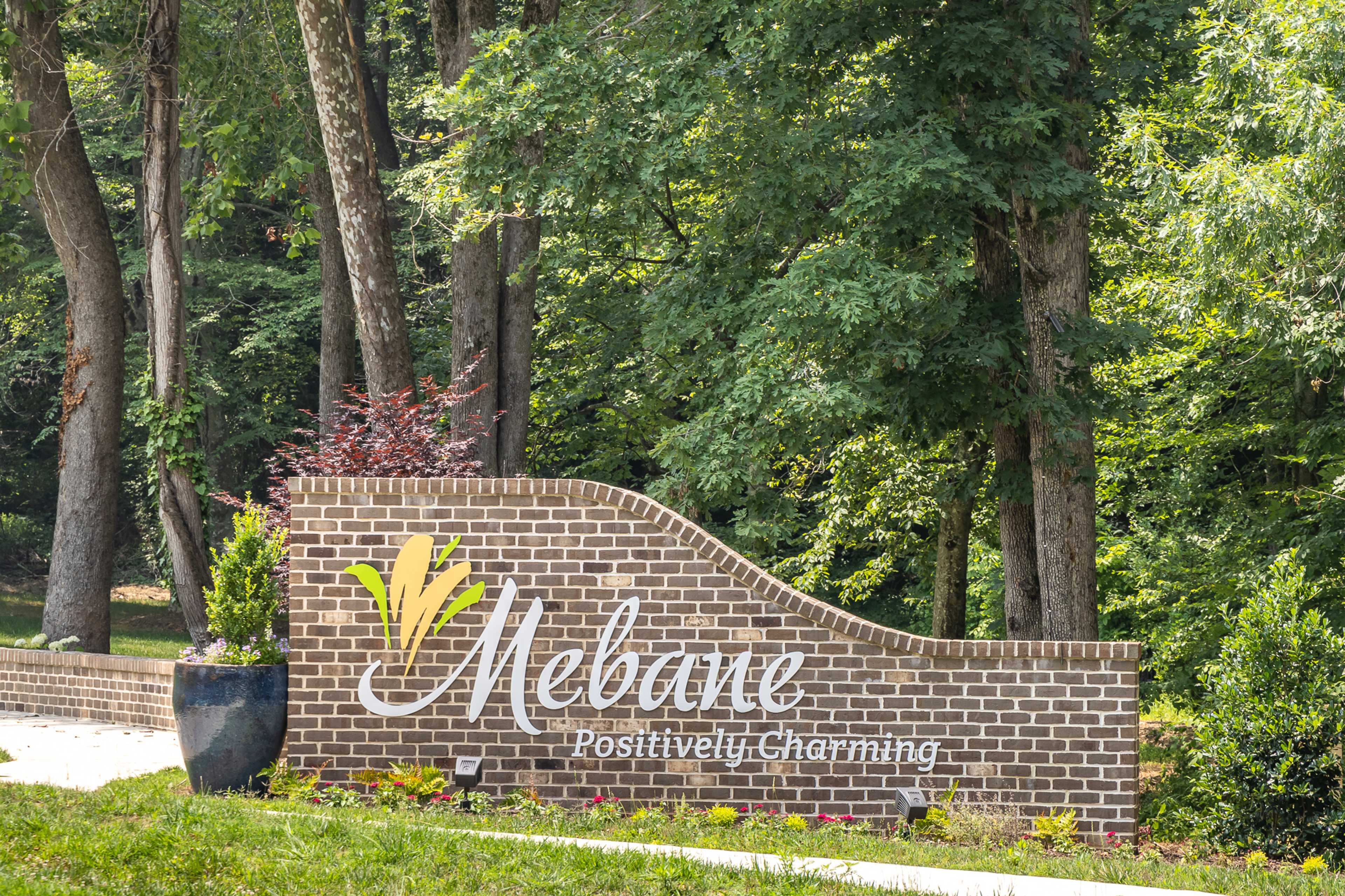 Mebane welcome sign