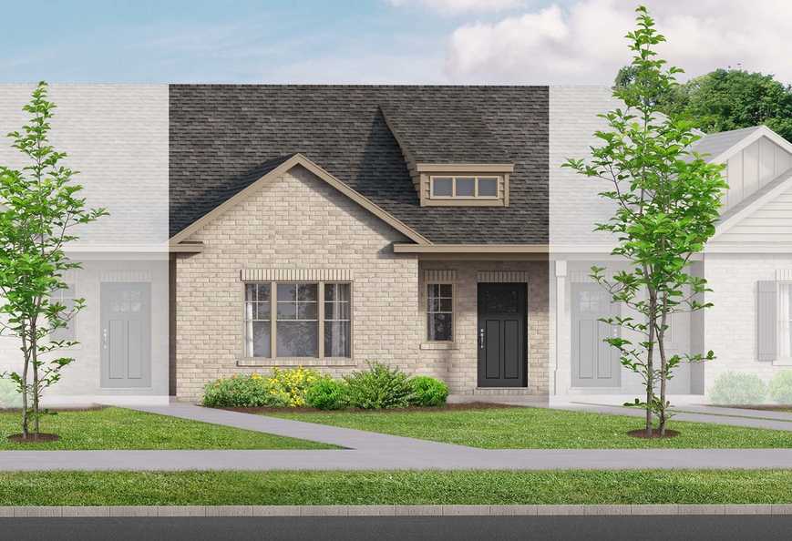 Exterior view of Davidson Homes' The Camilla C Floor Plan