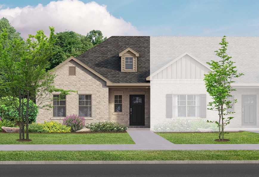 Exterior view of Davidson Homes' The Camilla A Floor Plan