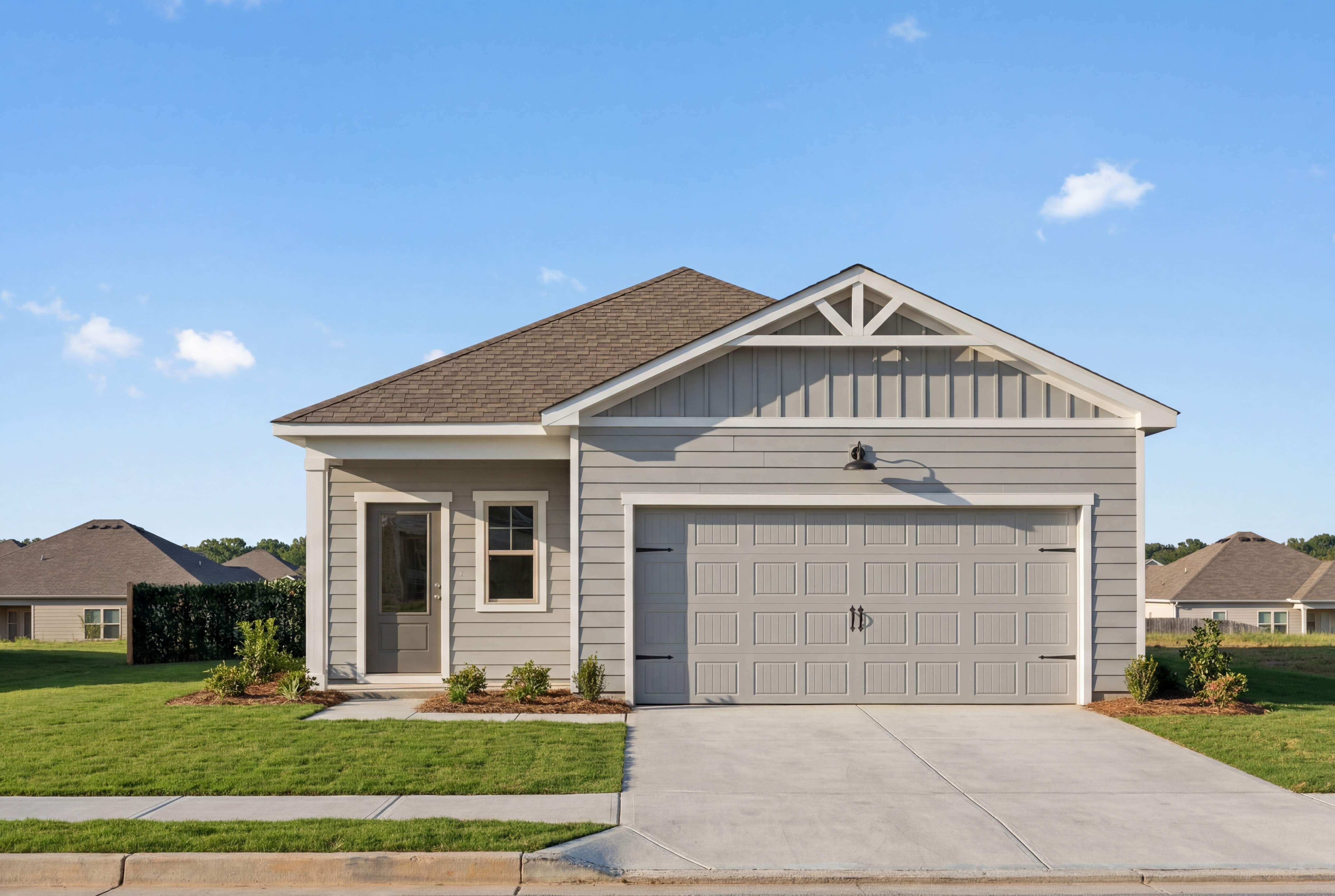 Exterior view of Davidson Homes' New Home at 509 Loblolly Lane