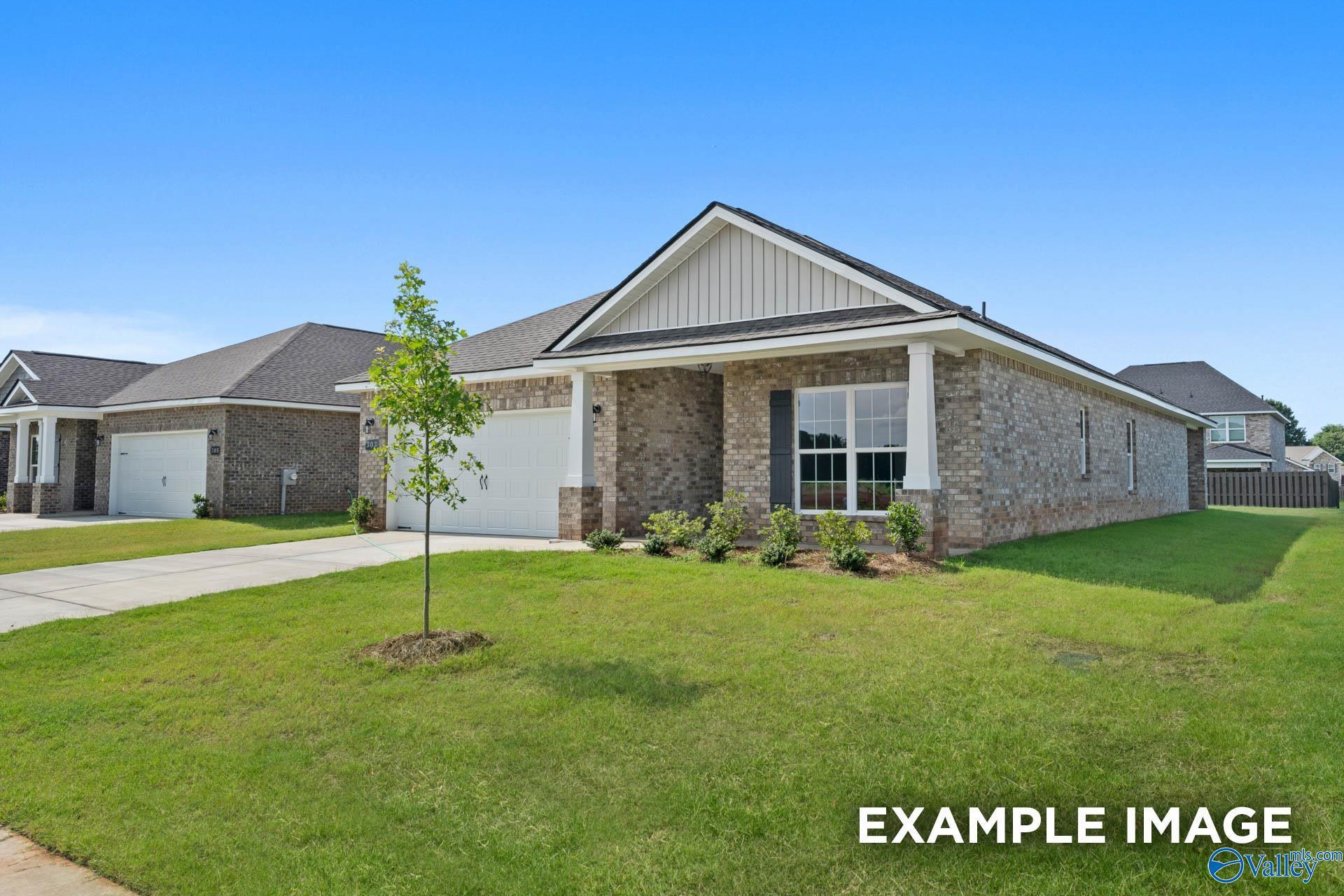 Exterior view of Davidson Homes' New Home at 323 Keller Drive