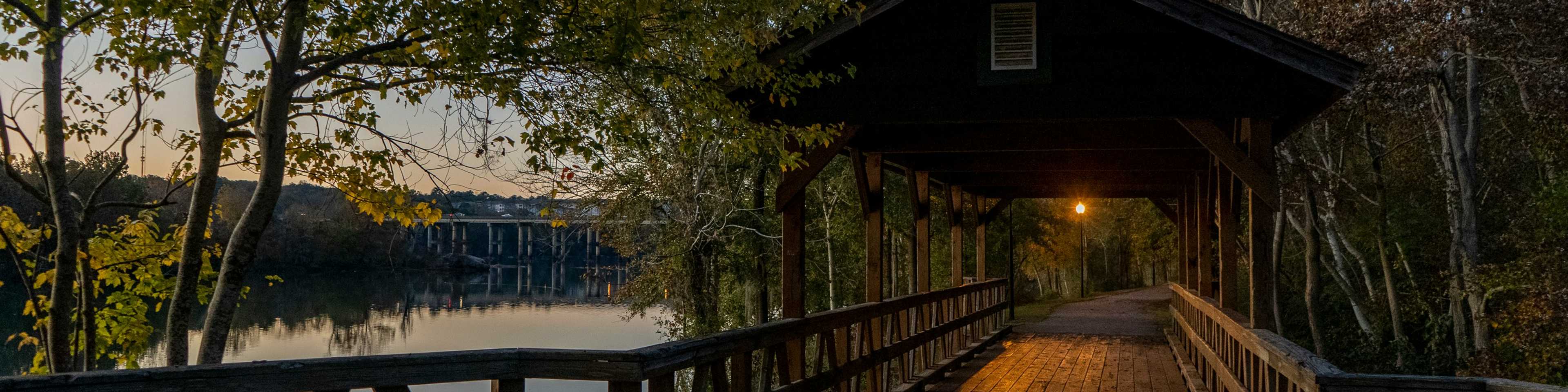 Covered bridge outside Columbus, GA