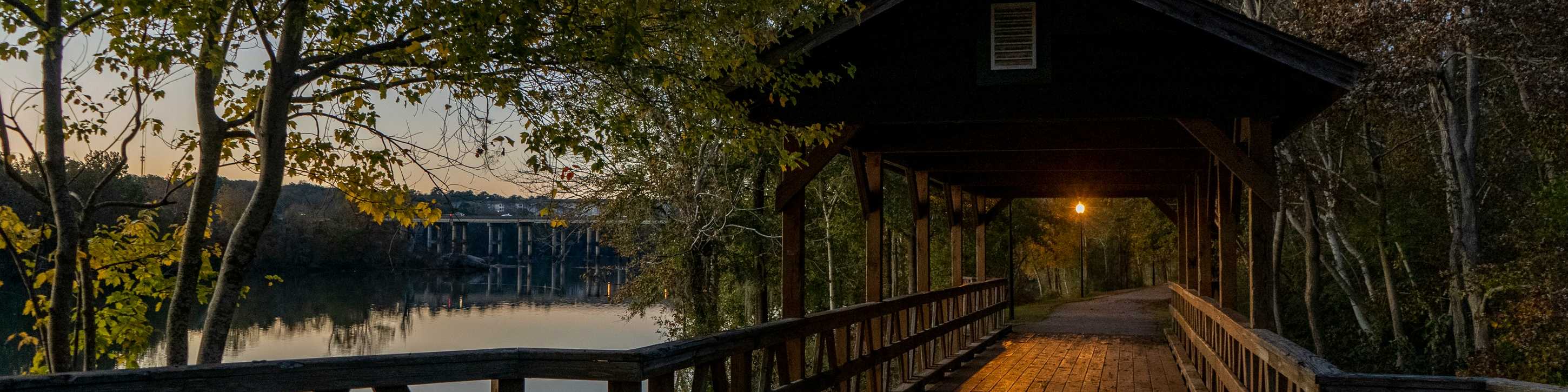 Covered bridge outside Columbus, GA